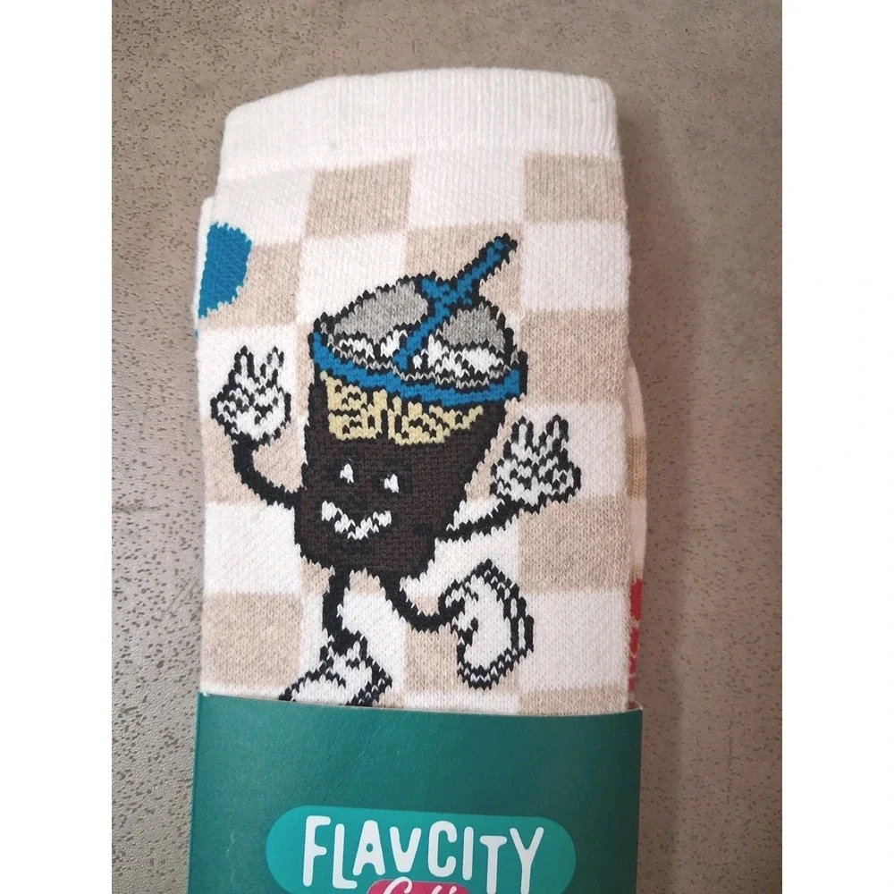 New Flavcity Cafe Coffee Socks